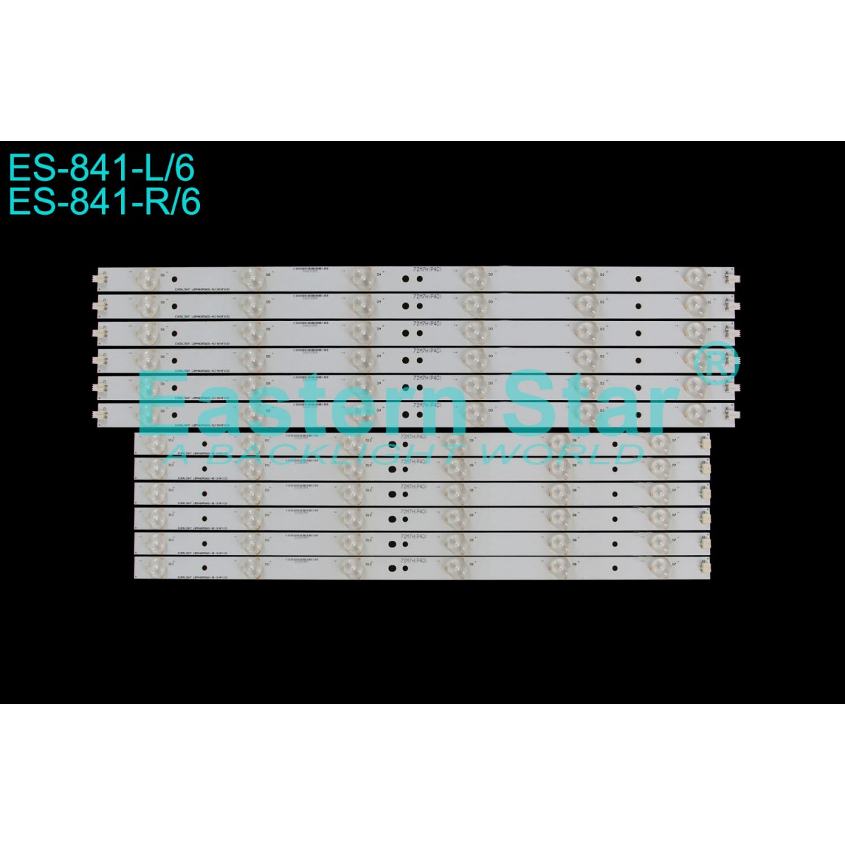 ES-841, 46PFL3118K/12, 46PFL3108K/12, TV LED BAR, EVERLIGHT LBM460P0601-AI-3(HF)(0), EVERLIGHT LBM460P0601-AJ-5(HF)(0), TV LED BAR