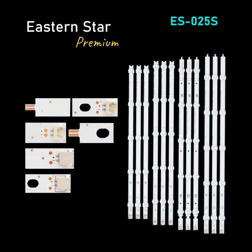 ES-025S, Sunny, 42'' ROW2.1 REV1.0 2 L2-TYPE , 42'' ROW2.1 REV1.0 2 L1-TYPE, 42'' ROW2.1 REV1.0 2 R1-TYPE, 42'' ROW2.1 REV1.0 2 R2-TYPE, TV LED BAR