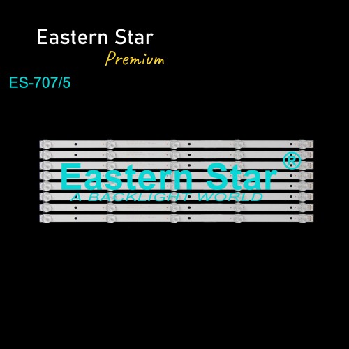 ES-707, NAVITECH LD-50FHD, LDS-5088FHD, TH-LD50WE9,  CC02500D445V05 500C 50E9 5S1P 4X10 1210, A T0817062 06 4406 D, TV LED BAR
