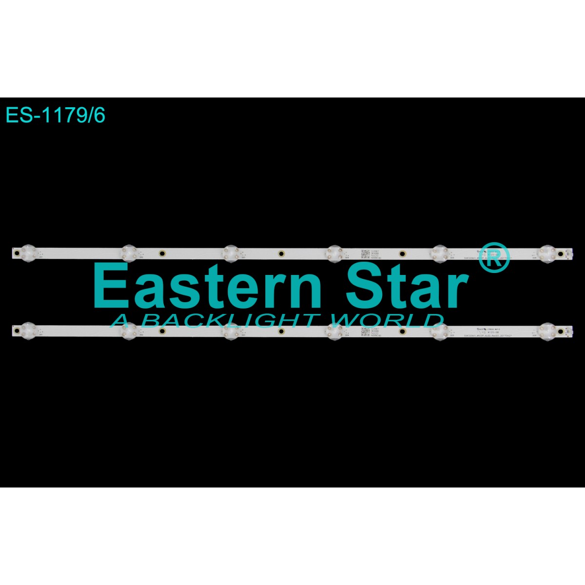 ES-1179, PHILIPS, SVK320AI1_WICOP_6LED_Rev03_20170427, TV LED BAR, 32PHS4012/12, TV LED BAR, 3V ÇİP