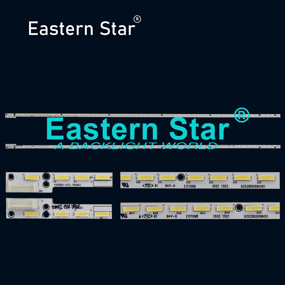 ES-ELED-485, V500DJ2-KS5, V500DK1-KS2-TREM02, V500DK1-KS2-TLEM02, TV LED BAR