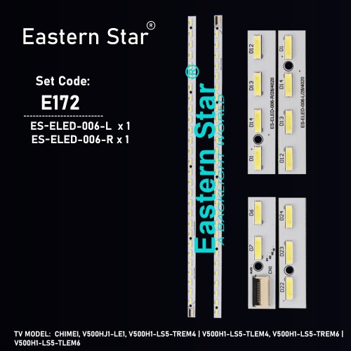 ES-ELED-006, CHIMEI, V500HJ1-LE1, V500H1-LS5-TREM4 | V500H1-LS5-TLEM4, V500H1-LS5-TREM6 | V500H1-LS5-TLEM6, TV LED BAR