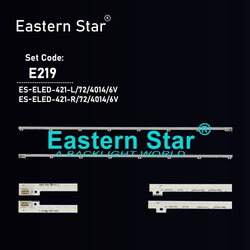 ES-ELED-421, PANASONIC TX-L42ET50E TV LED BAR , NLAW20172R 42Y72R, NLAW20172L 42Y72L, VVX42F129G00, CMKM-MB2S, TV LED BAR
