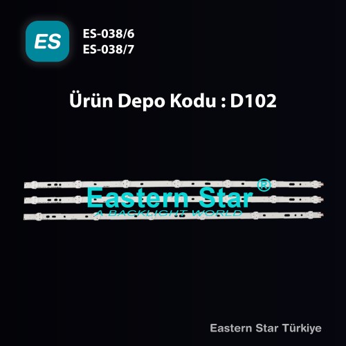 ES-038, LTA320AP33, SVS320AD7_7LED, SVS320AD7_6LED, TV LED BAR