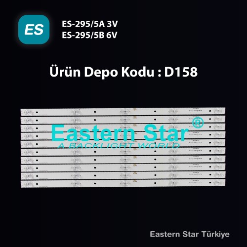 ES-295, SUNNY, MS-L1543 V2 - A3 188-192LM 6.4-6.6V 1M WR,  SN55CRE88/0227, SN055LDJRXCV6488H-Y TV LED BAR
