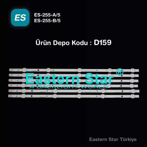 ES-255, VESTEL 480DRT VNB A-TYPE REV05, VESTEL 480DRT VNB B-TYPE REV05, 30091054, 30091055, TV LED BAR, SVV480A16A SVV480A16B, TV LED BAR