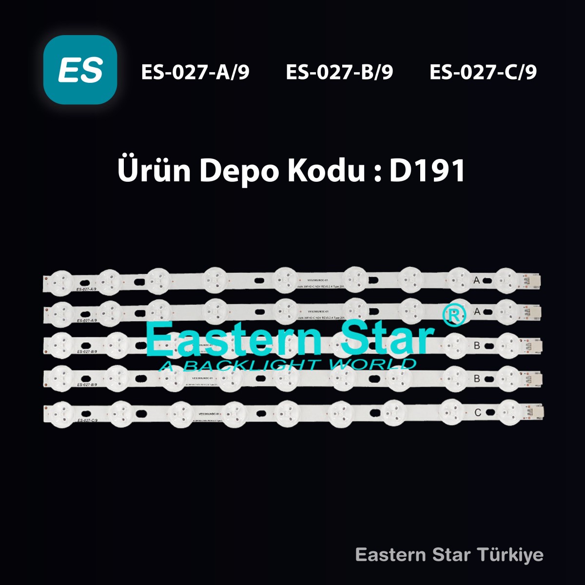 ES-027, Vestel, 39'',40'', 2A-2B-1C, VESTEL Rev0.2, LG Innotek 39FHD-C NDV REV0.0, LG Innotek 39FHD-C NDV REV0.02, TV LED BAR