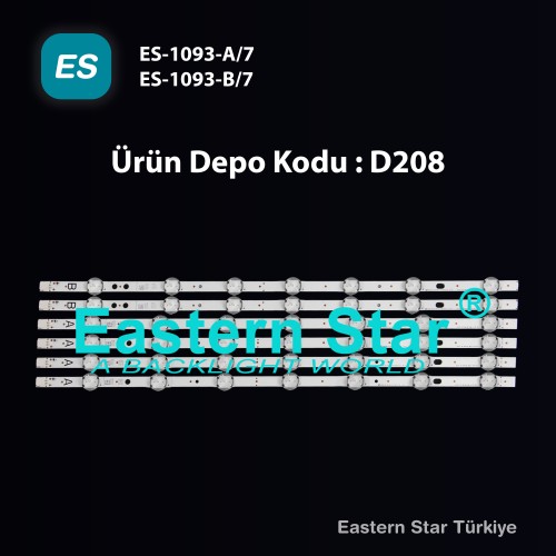 ES-1093, VESTEL 49'', 17DLB49UER1, VESTEL 49" UHD DRT VNB, SVV490A45_A_UHD_7LED, TV LED BAR