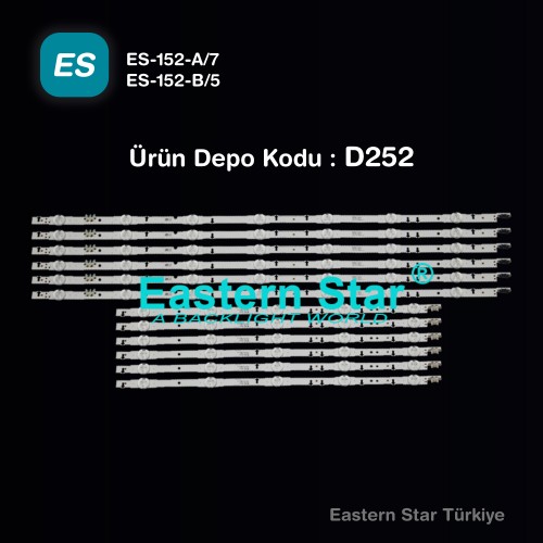 ES-152, SAMSUNG, UE55H6270, UE55H6290, UE55H6410, UE55H6470, UE55H6500, UE55H6650, TV LED BAR