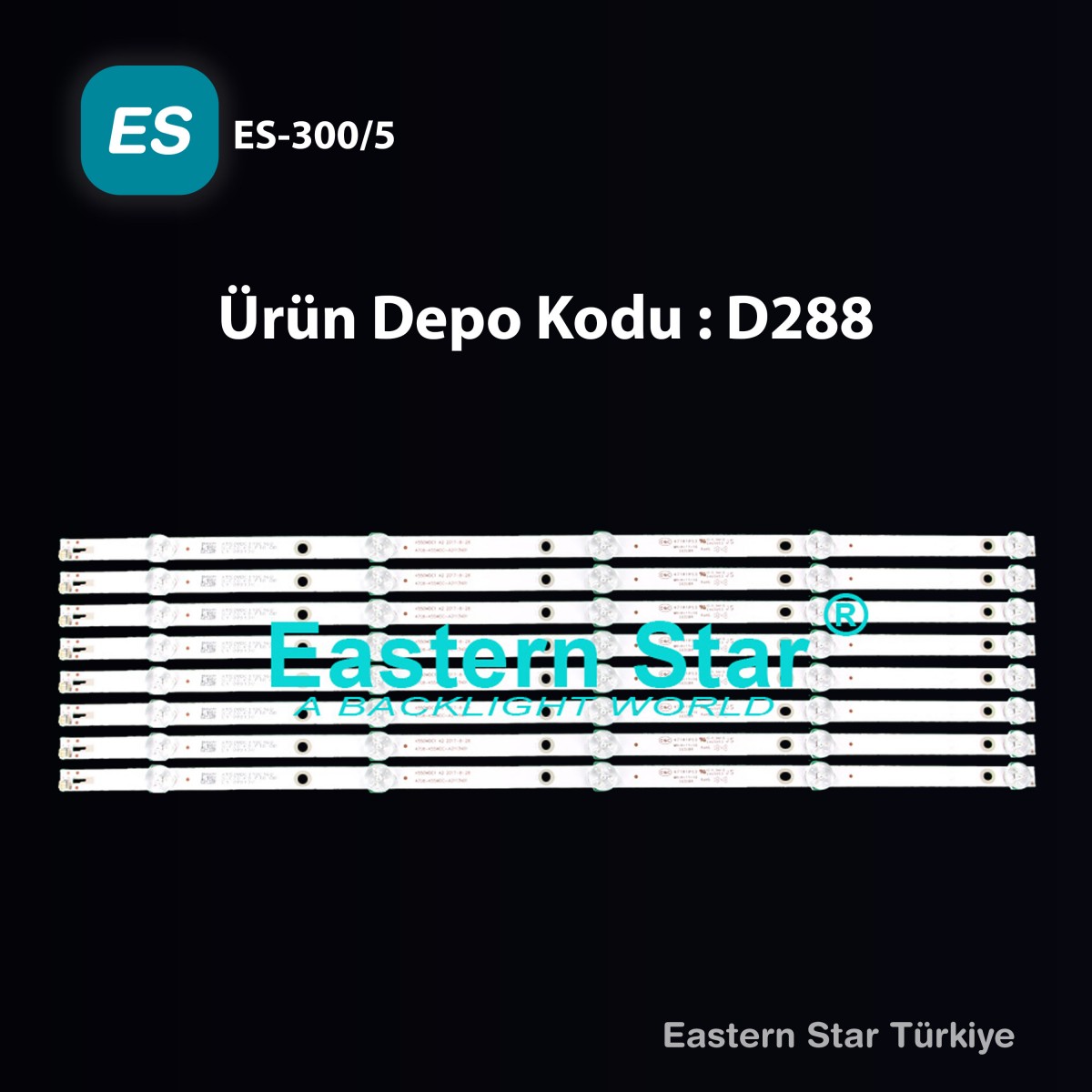 ES-300, K550WDC1 A2, 4708-K55WDC-A2113N01 , 4708-K55WDC-A3117N01 ,  5 LEDLİ, K550WDC1 A2, K550WDC1 A1, AWOX U5600STR TV LED BAR, PHILIPS 55PUF6022/T3 TV LED BAR, BOTECH BSC2-U55/MTR, TELEFOX 55TFH5510/4K/S TV LED BAR