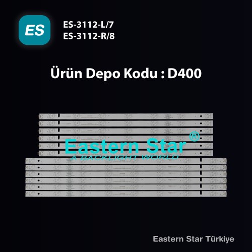 ES-3112, PROFİLO, 55PA505E, 303CX550047, CS55D15L-ZC21A-05 15S1P,  303CX550048, CS55D15R-ZC21A-05  15S1P, HL-00550A28-0801R-02, HL-00550A28-0701L-02, DT0-5517L00-0H, DT0-5517R00-0H, TV LED BAR