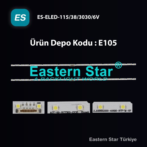 ES-ELED-115, SAMSUNG, UE49NU7100U, UE49NU7300U, UE49RU7100U, UE49RU7300U, UE49NU7500U TV LED BAR, AOT_49_NU7300_NU7100 TV LED BAR
