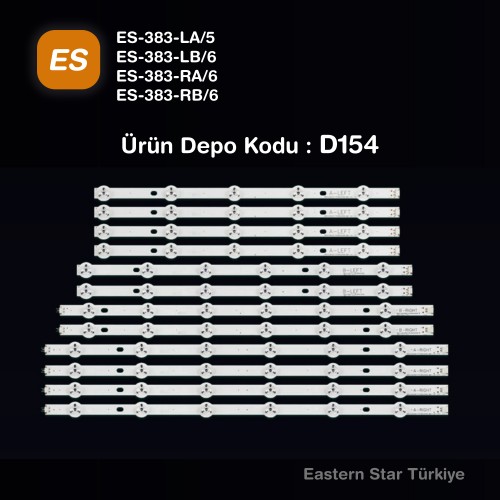 ES-383, VESTEL, 49FA9000, 490DLED_SLİM_A-RIGHT-TYPE_REV06, 490DLED_SLİM_A-LEFT-TYPE_REV06, 490DLED_SLİM_B-LEFT-TYPE_REV06, 490DLED_SLİM_B-RIGHT-TYPE_REV06, TV LED BAR