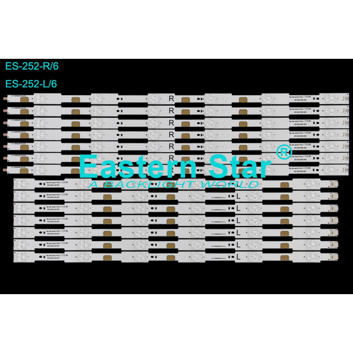 ES-252, PHILIPS 55PUK4900, 55PUK6400 TV LED BAR, LB55043, LB55052, LB55037, EVTLBM550E0601 TV LED BAR