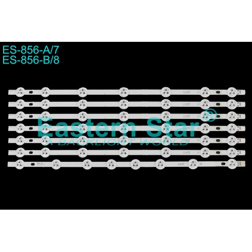 ES-856, VESTEL, 50'',  23283043, 50DLED_A-TYPE_REV00, 30085605 50DLED_B-TYPE_REV00, 30085606, TV LED BAR